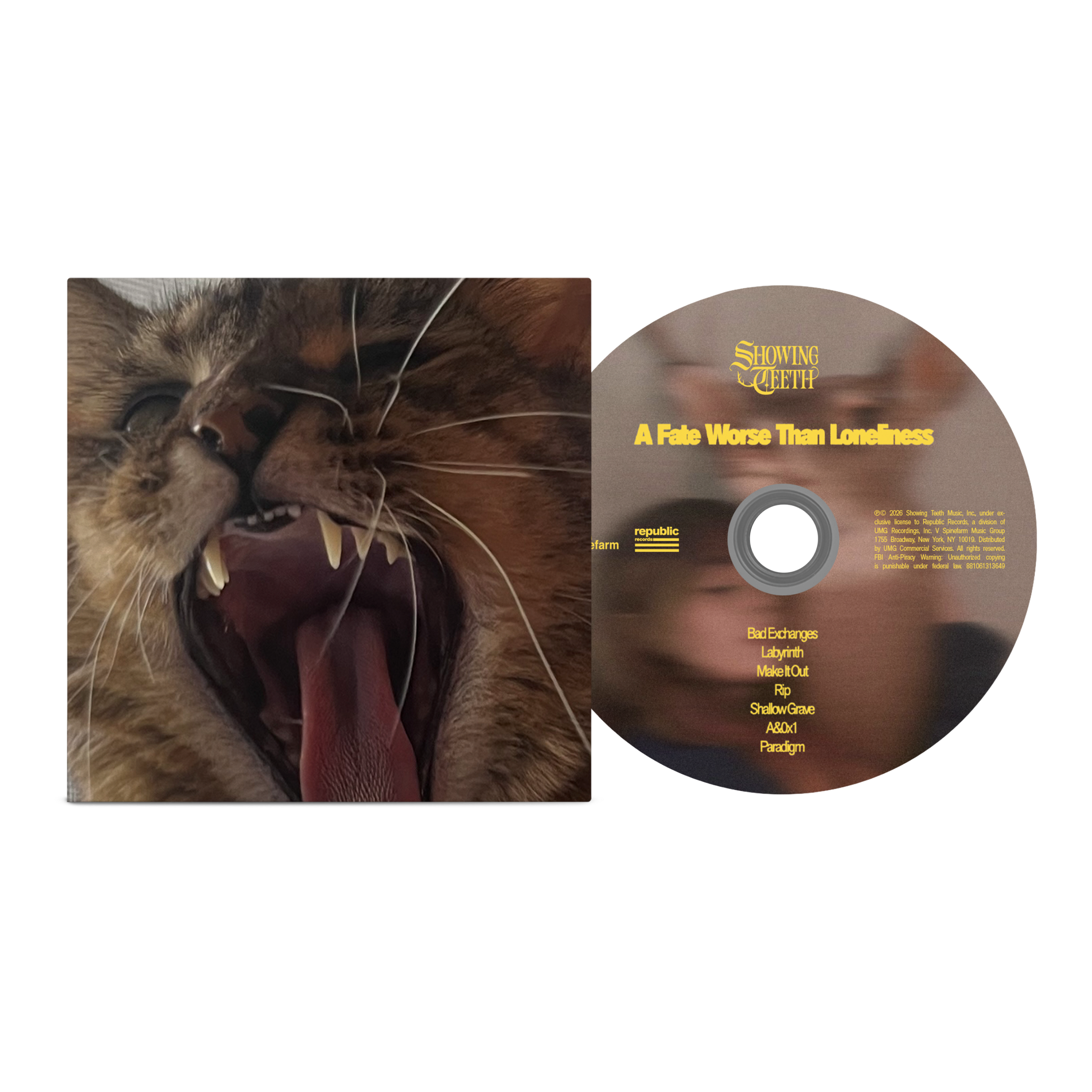 A Fate Worse Than Loneliness EP CD